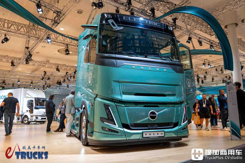 2026IAA:三星电池独苗,续航700公里?沃尔沃FH Aero长续航版电动重卡深度实拍评测