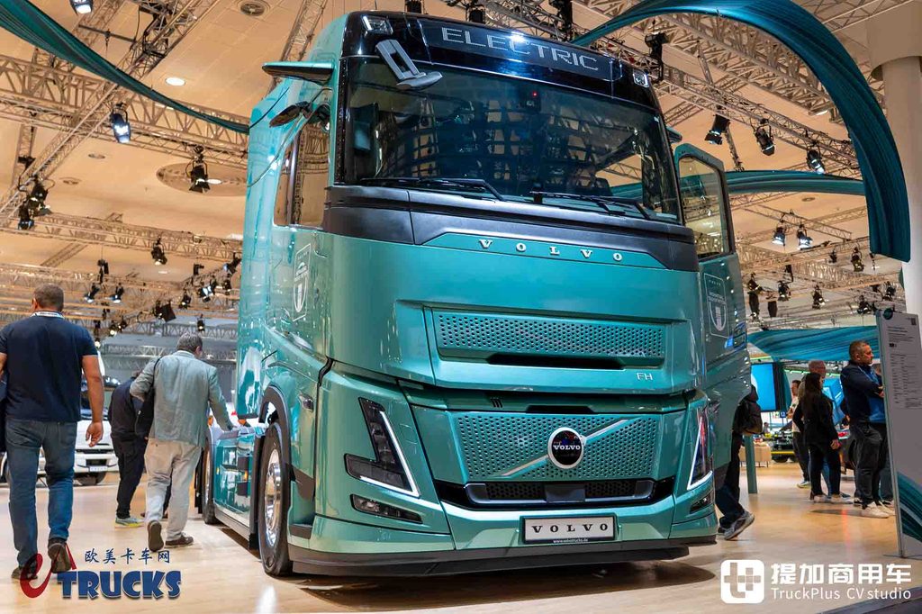 2026IAA:三星电池独苗,续航700公里?沃尔沃FH Aero长续航版电动重卡深度实拍评测