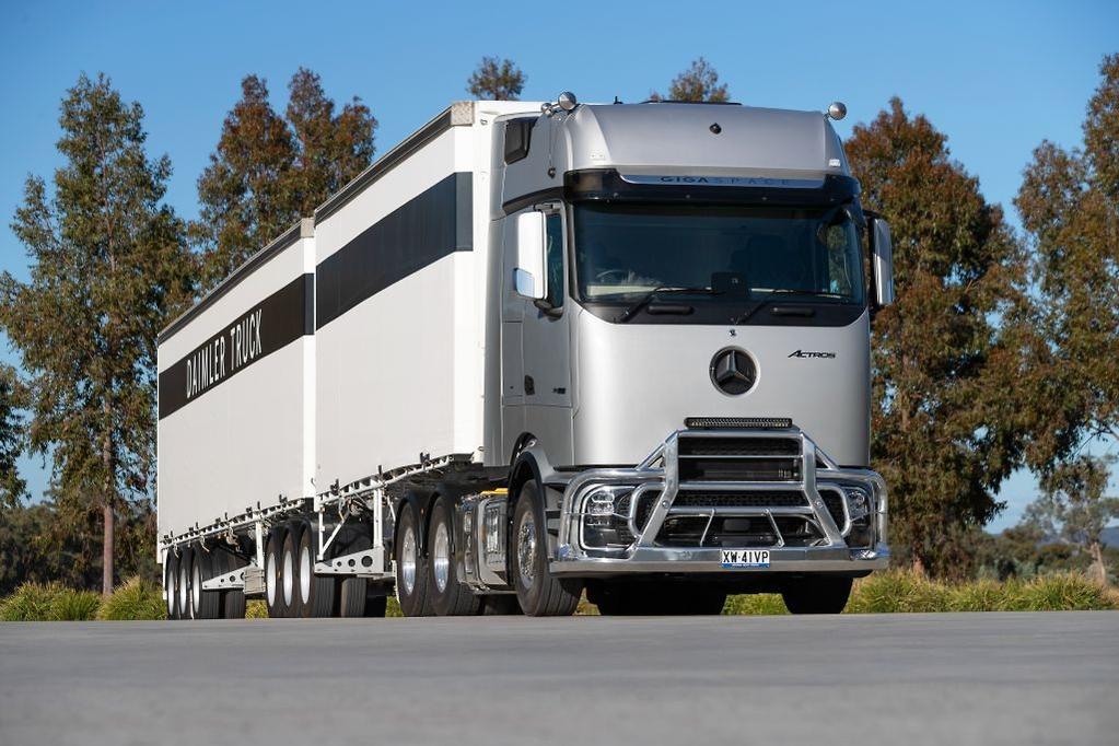 梅赛德斯-奔驰Actros ProCabin荣获澳大拉西亚年度卡车
