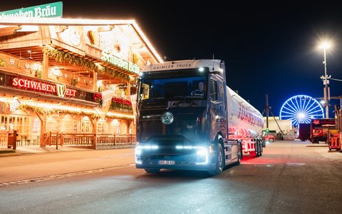 以电力驶向节日帐篷：奔驰eActros 600 供应德国两大民间节日